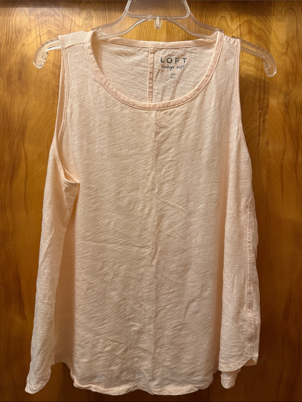 LOFT Pale Blush Tank Top